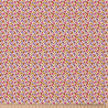 Printed Cotton OTMA Caramel / Violet